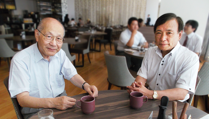 CEO Konishi Hisao and Kubo Masahide